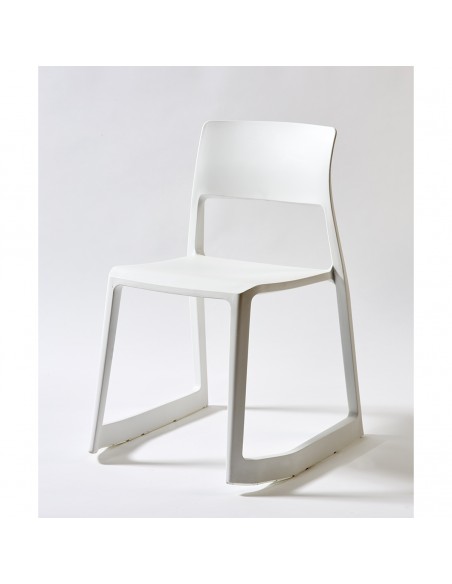 SILLA MECEDORA BLANCA precio und en pack (46x50x78) Foto: 175- APP 