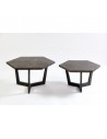 Set of Metal and Marble Tables